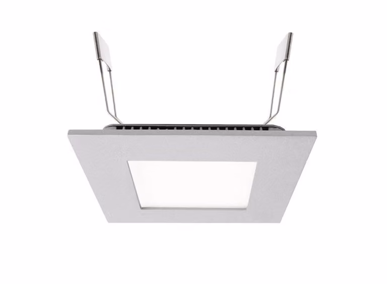 Pannello LED Kapego, 350mA, 4000K bianco neutro, 8 Watt, argento