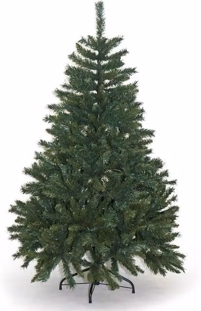 Albero di Natale Artificiale Alpino Verde Ignifugo 2721 Rami Altezza 240Cm