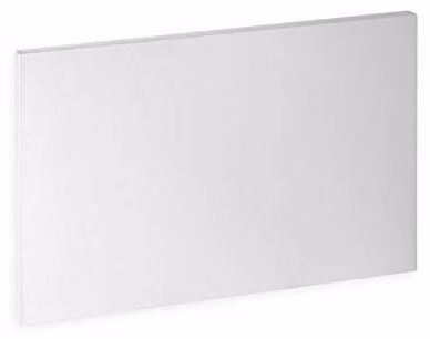Riscaldamento a infrarossi per ambienti di lavoro - Potenza: 100 Watt - Dimensioni: 50 x 32 x 3 cm - Colore: Bianco - Adatto per uffici e postazioni di lavoro domestiche
