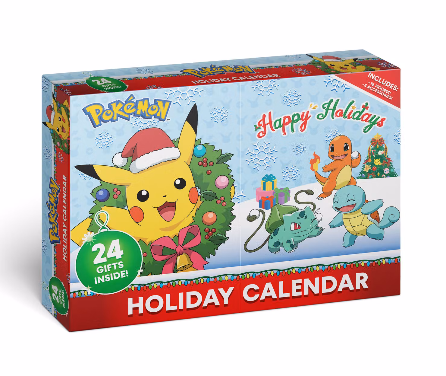 Calendario dell'Avvento Pokémon Calendario dell'Avvento 2020 con 16 figure