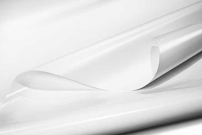 Telone per camion in PVC 900g/m² (3m x 5m, senza occhielli, bianco RAL9010) al metro con/senza occhielli Telone per tetti Telone per camion industriali Telone per campeggio Telone di protezione Telone di legno