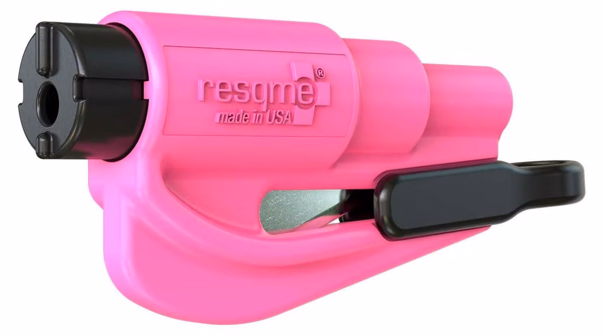 Martello da demolizione compatto con lama per tagliare le cinture di sicurezza, strumento di sicurezza 2-in-1