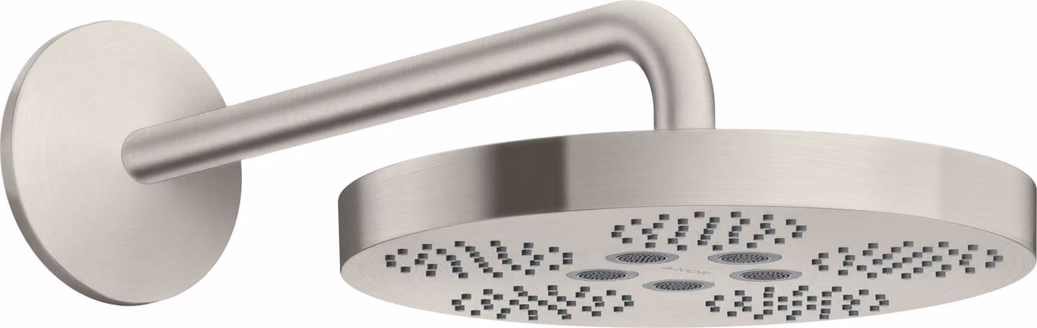 hansgrohe AXOR One Pomme de douche 280 1 jet avec bras de douche, 48491800, 48491800
