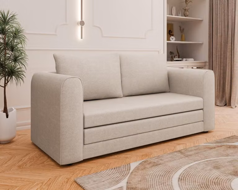Divano letto Arelis - Beige