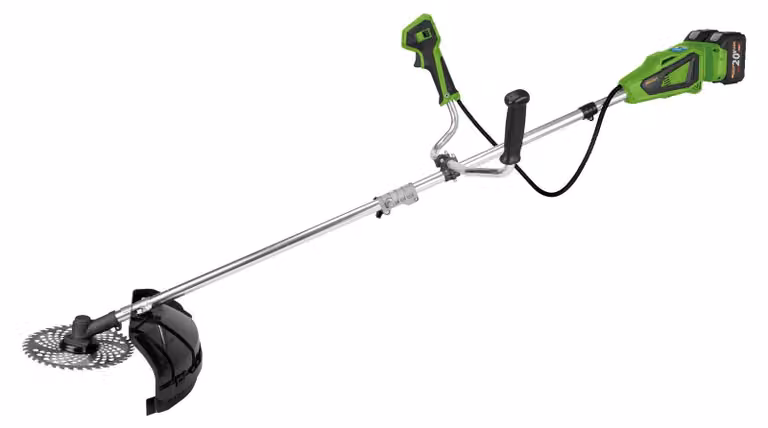Decespugliatore a batteria Procraft ATA-40/2S 40 V (2x 20 V) 420 mm brushless + 2 batterie da 4,0 Ah + caricabatterie