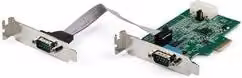 Scheda di espansione Startech.Com PEX2S953LP con 2 porte DB9 PCI Express di colore verde