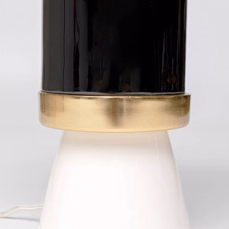 KARE Lampada da tavolo Josy, Bianco / Opale, Soggiorno / Sala da pranzo, Metallo, Vintage, Lampada da tavolo