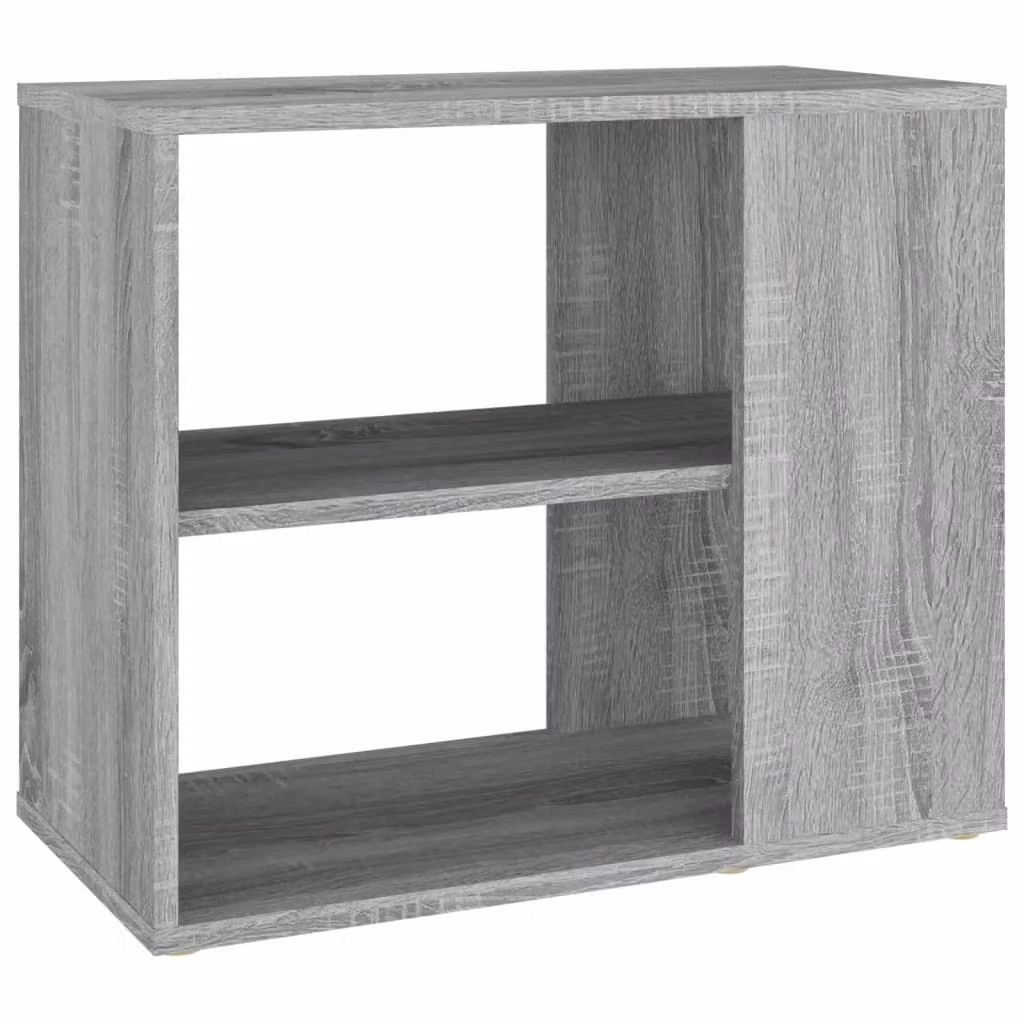Mobiletto Laterale Grigio Sonoma 60x30x50 cm Legno Multistrato