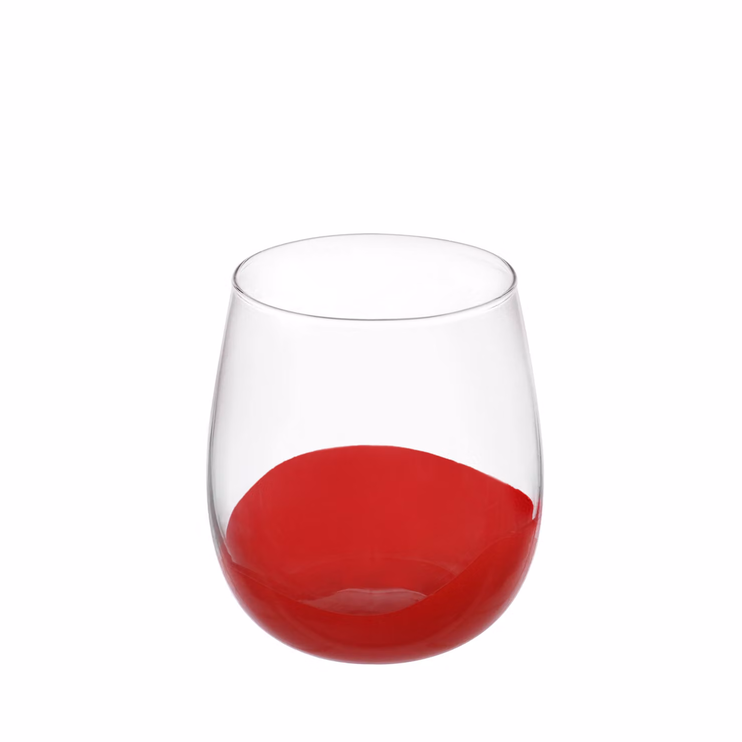 Bicchiere per acqua Capri KASANOVA in vetro rosso da 325 ml – 2