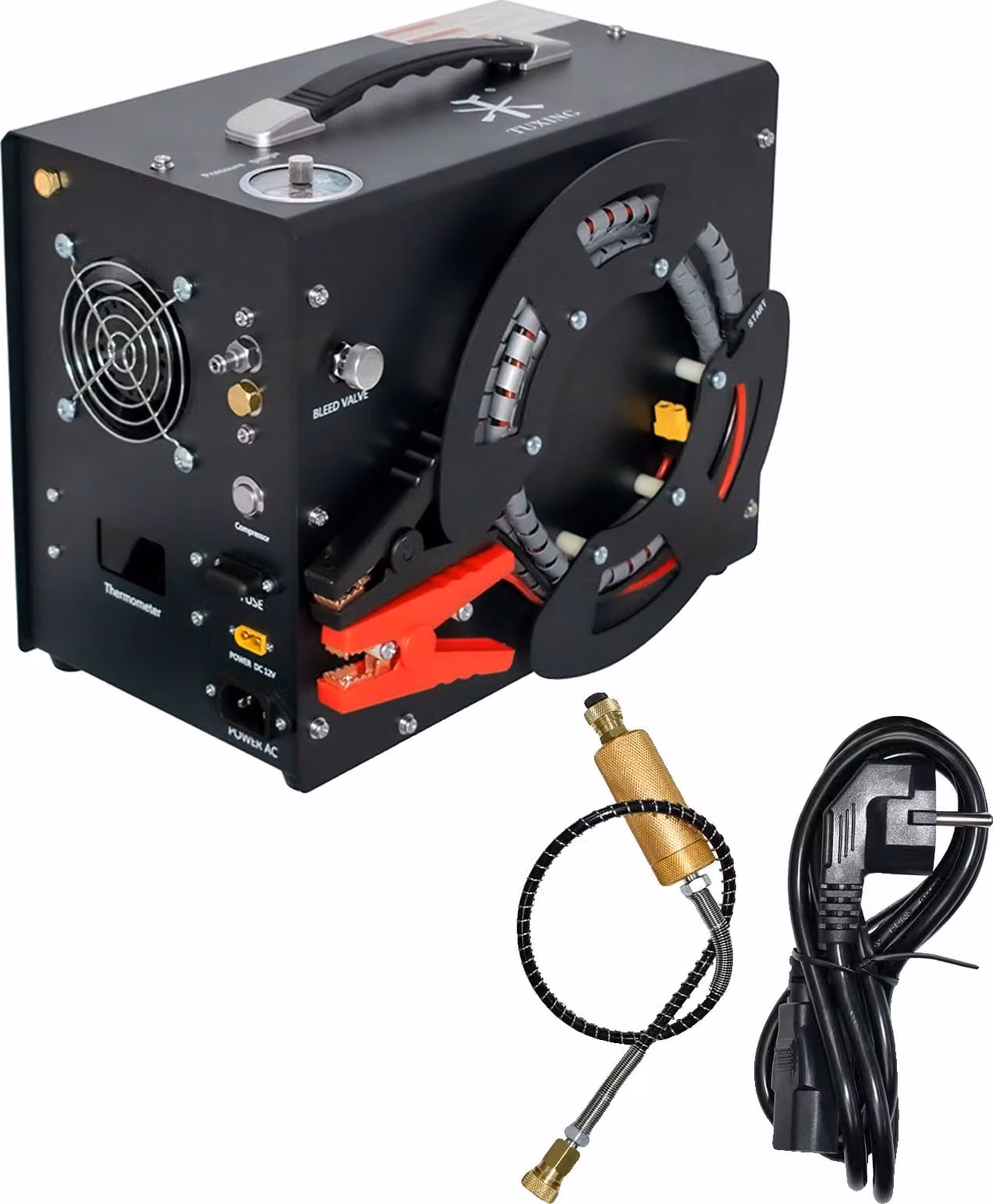 Compressore d'aria ad alta pressione TUXING, 4500 PSI, opzioni 12V/110V/220V, TXES062, 220V