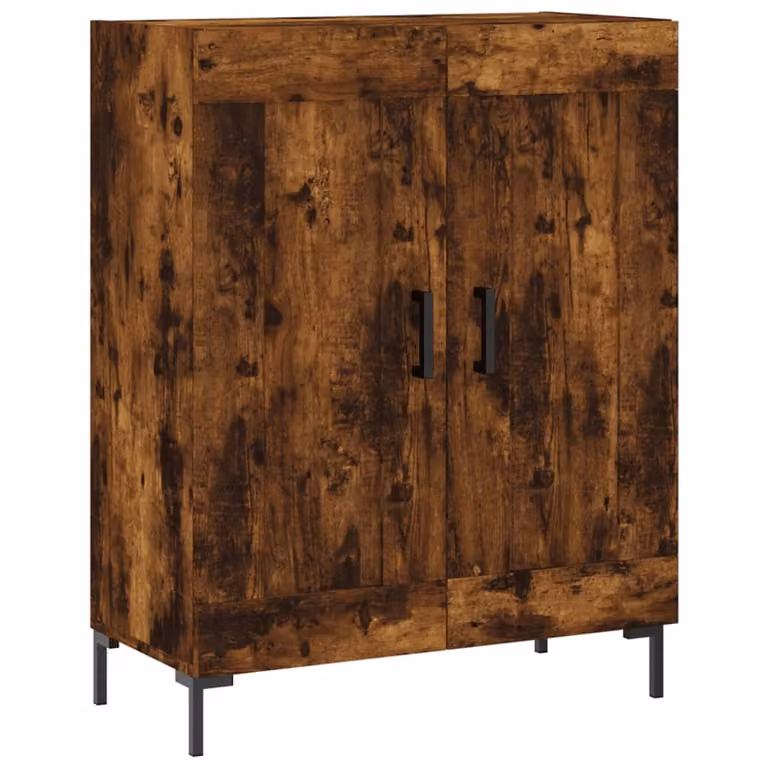 SYFAX™ Credenza Rovere Fumo 69,5x34x90 cm in Legno Multistrato