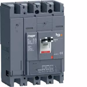 Hager, quadro di potenza h3+ P630 LSI 4x250A 70kA HEW251JR