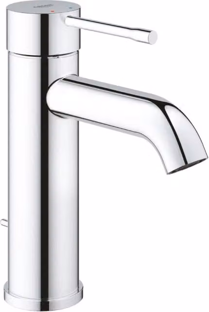 Rubinetto Miscelatore Monocomando Cromato per Lavabo Essence Scarico 11/4