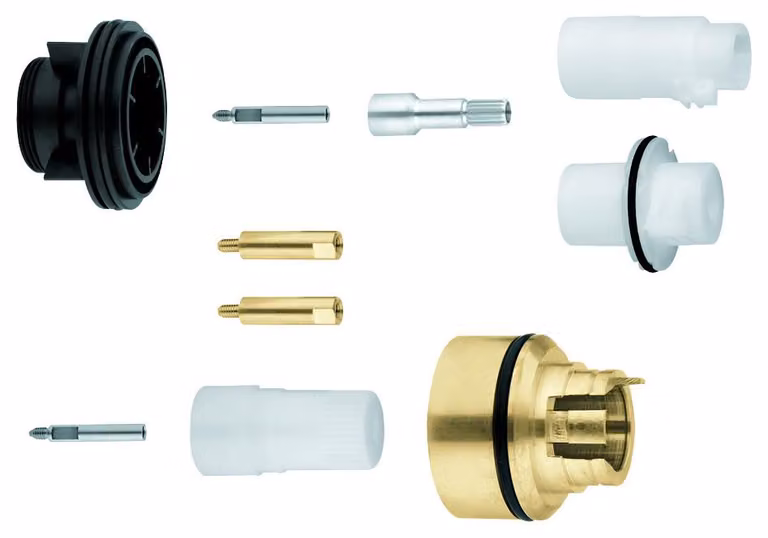 Grohe Rapido T set di prolunghe 27,5 mm per termostatico centrale/doccia cromo - 47780000