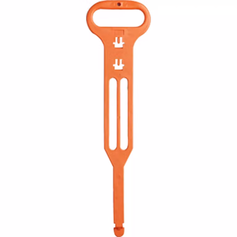 Supporto per cavi BACHMANN, PVC, arancione, per cavi e tubi flessibili