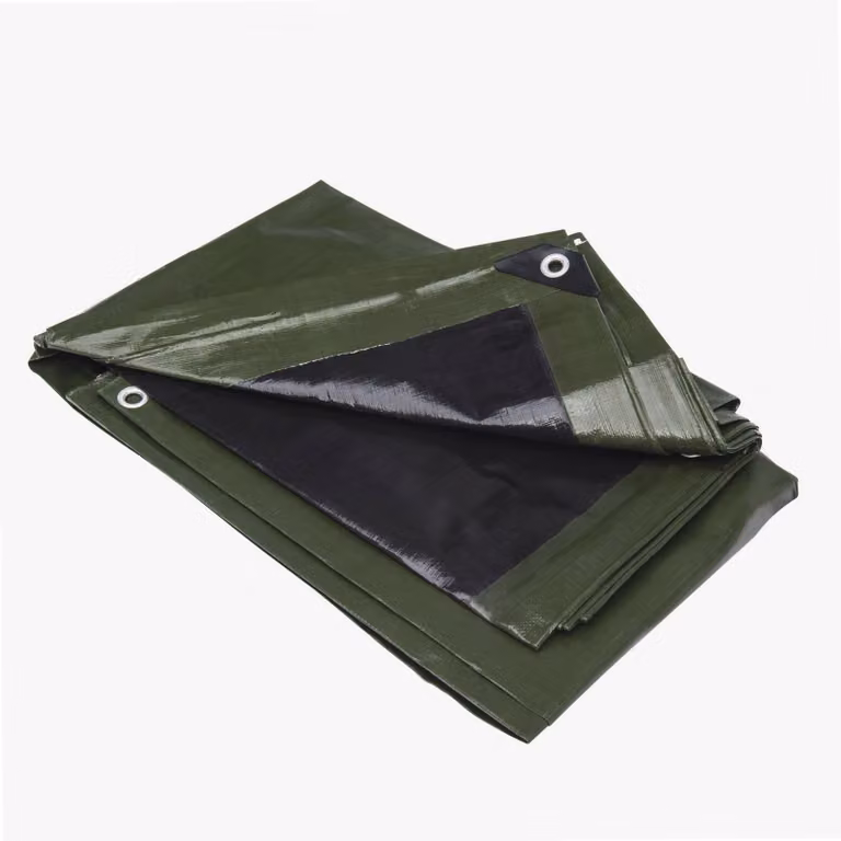 Telo multifunzione nero e verde, 240 g/m2, marca WERKA PRO