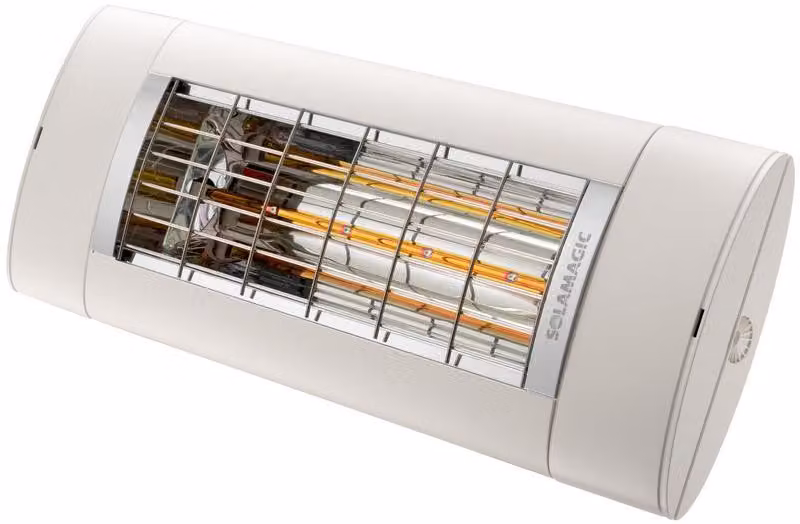 Riscaldatore a infrarossi premium SOLAMAGIC diverse varianti per montaggio a parete Etherma, colore: bianco, potenza: 2500 Watt