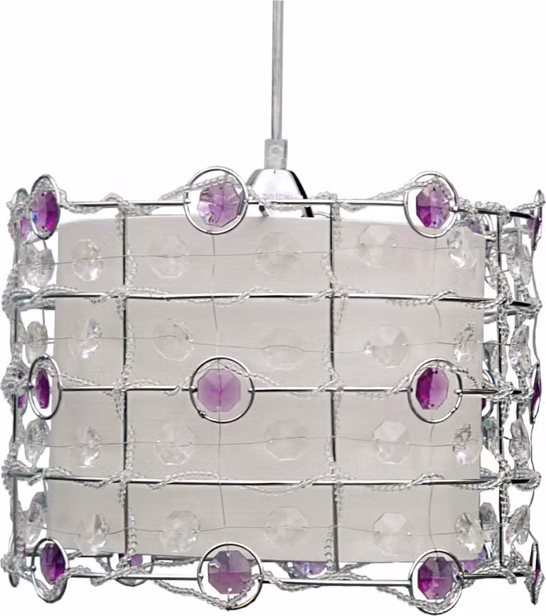 Candellux SENECA lampada a sospensione in cristallo 31-02976 cromo