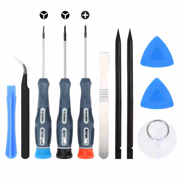 Deltaco Tools per Nintendo Switch, 11 parti - Bianco