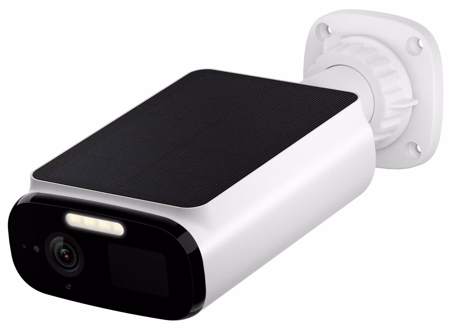 Telecamera di sicurezza esterna Woox, alimentata a energia solare, risoluzione 2K, connessione Wi-Fi, senza fili, con batteria integrata