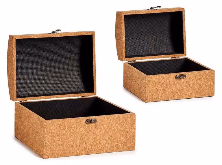 Set di contenitori, multicolore, 23 x 16 x 13 cm, modello standard