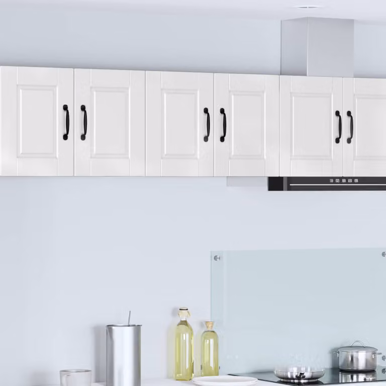 Armadietto a muro moderno vidaXL PORTO Bianco Lucido L: 60 cm, P: 31 cm, H: 40 cm