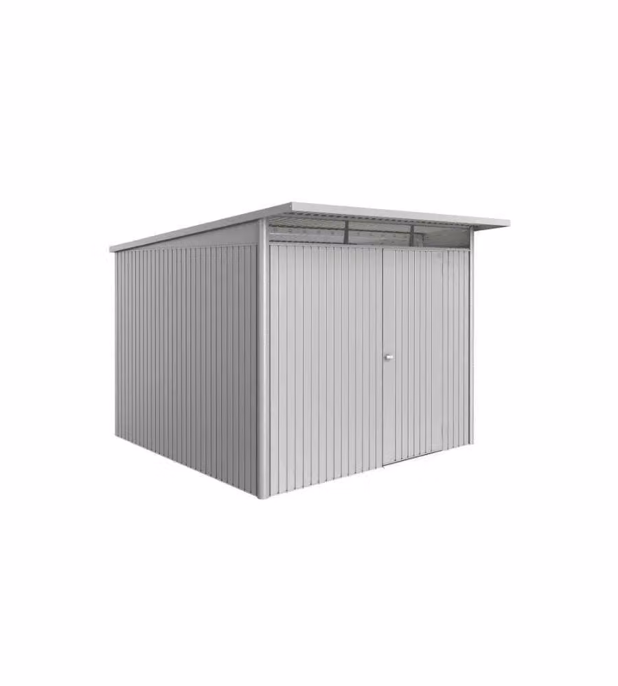 Biohort Casetta da Giardino in Metallo A7 ECO 260x300 cm Argento