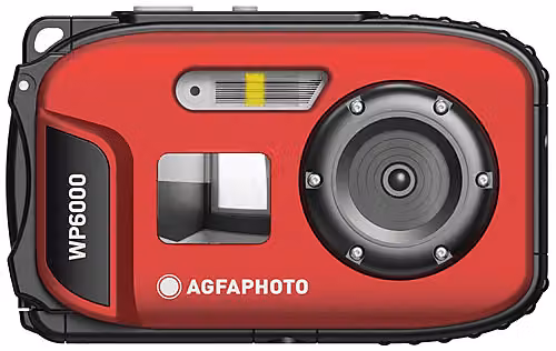 Fotocamera Digitale Compatta Agfa WP6000, 5 Megapixel, Rosso