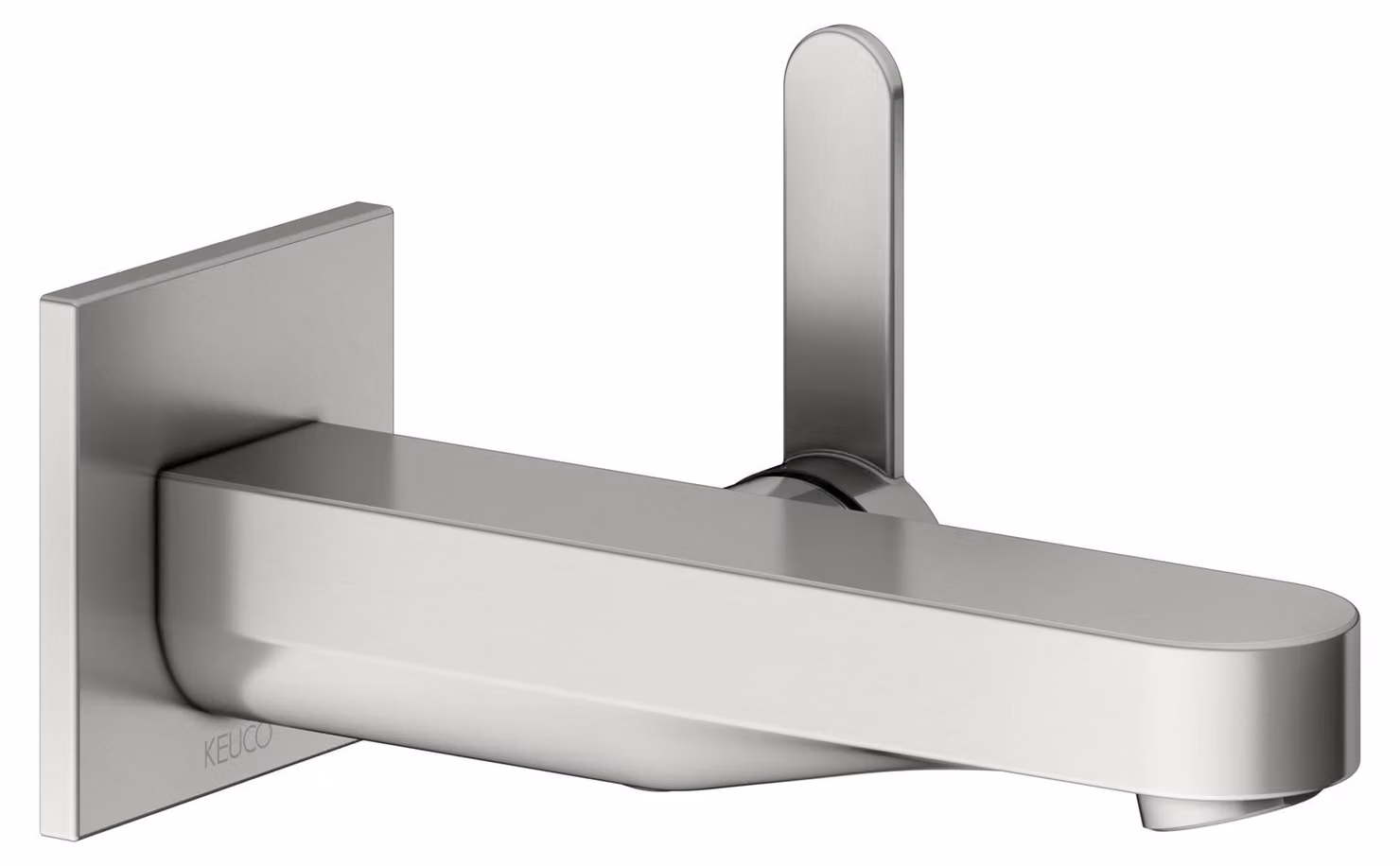 KEUCO IXMO Flat Mitigeur monocommandé encastré pour lavabo, 165mm, rosace carrée, 59516060302, 59516060302