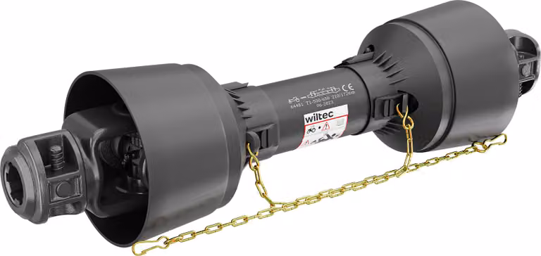Albero cardanico T1 500mm 210Nm 540rpm, albero cardanico, 18kW (25cv), 2x 1 3/8" 6 denti