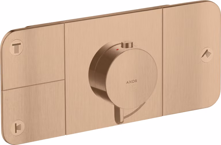 hansgrohe AXOR One Module thermostatique encastré pour 3 consommateurs, 45713310, 45713310