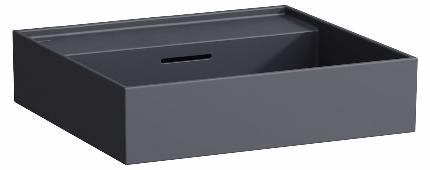 LAUFEN Kartell lavabo à poser sans trou pour robinet, avec trop-plein, 500x460mm, H8163327581091, H8163327581091