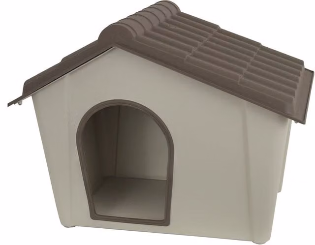 Cuccia per cani IPERBRIKO in plastica beige L: 98 cm, P: 70 cm, H: 75 cm