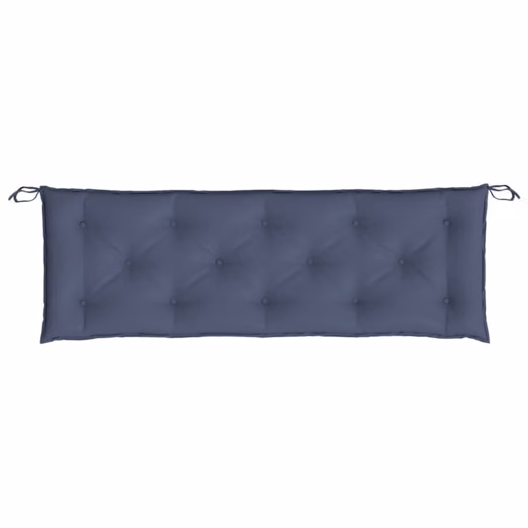 Cuscino Panca Giardino Blu Marino 150x50x7 cm in Tessuto Oxford