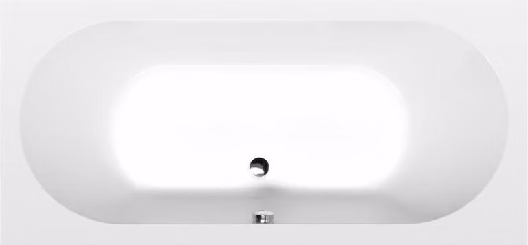 Vasca rettangolare LEVANA 170x80x39cm, bianco opaco