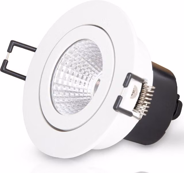 LED-Faretto da incasso a soffitto Elva bianco