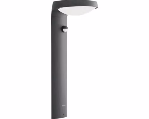 Applique a LED per esterni Philips 8719514476851 Tyla IP44 9W 820lm 2700K antracite con sensore di movimento
