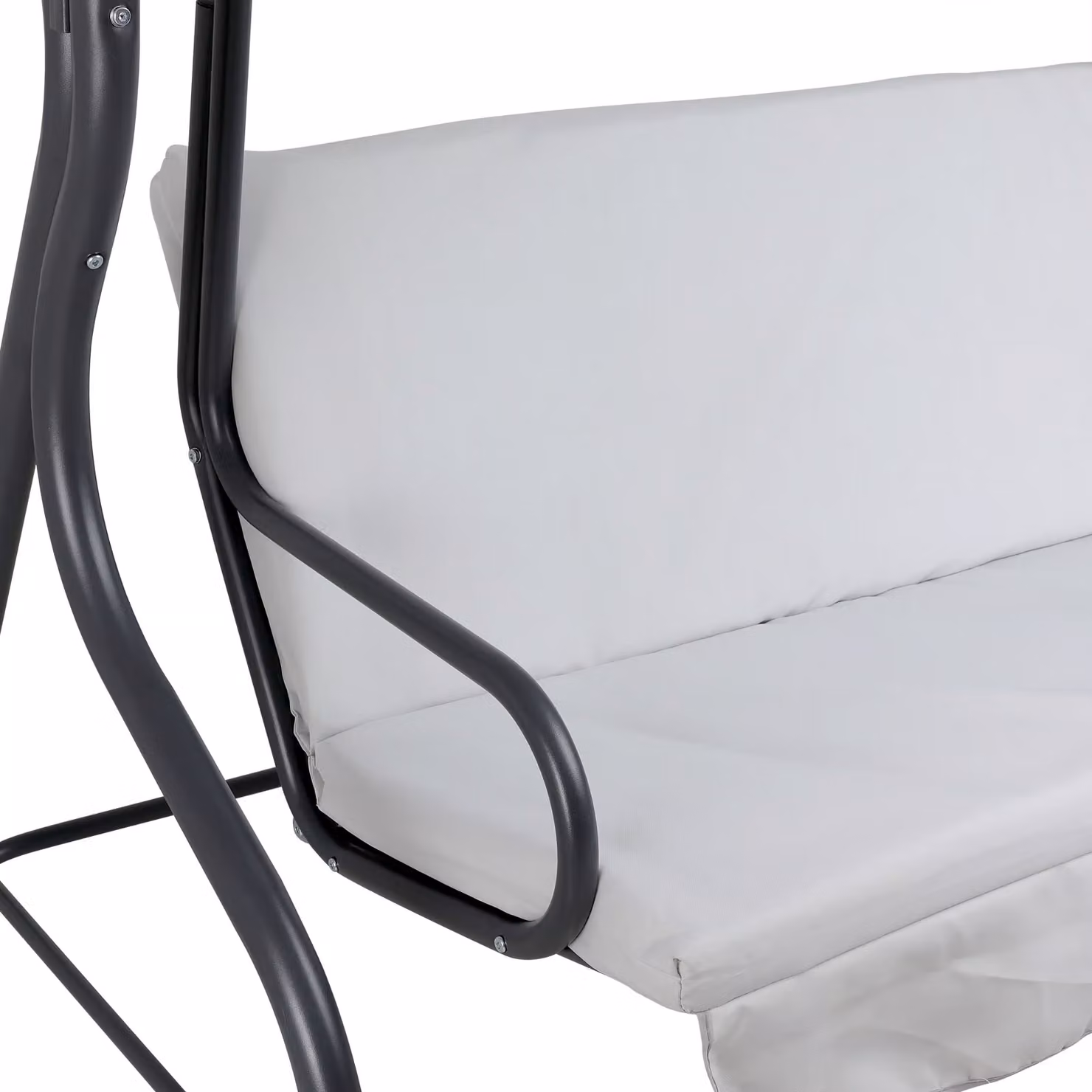 Altalena Hollywood Casaria grigio antracite con tendalino e copertura inclusi – 4