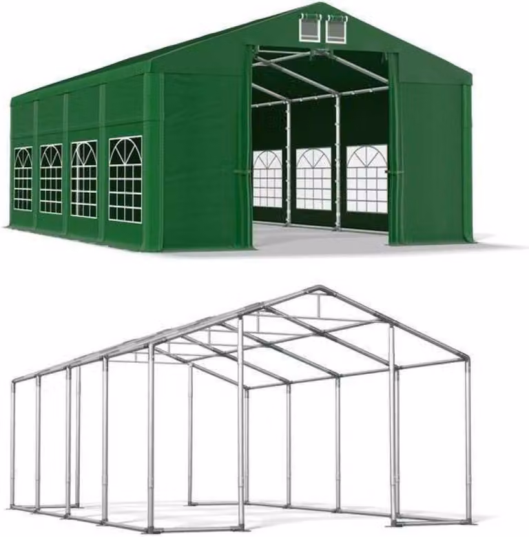 4x8 Partito Verde Tenda WINTER ISD