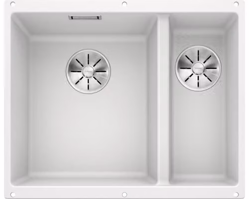 Blanco SUBLINE 340/160-U lavello 555 x 460 mm bianco 523552 1 lavello Senza scolapiatti Con vasca per avanzi Vasca sinistra