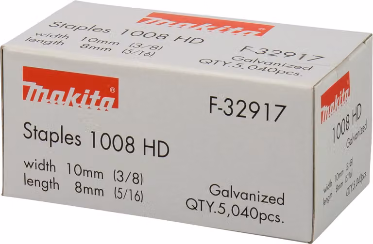 Graffette Makita, 8 x 10 mm, 5.040 pz. vuoto - 8 x 10 mm - 5.040 pz.