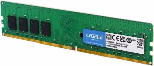 Memoria RAM Crucial DDR4 16GB 3200MHz CT16G4DFRA32A Verde
