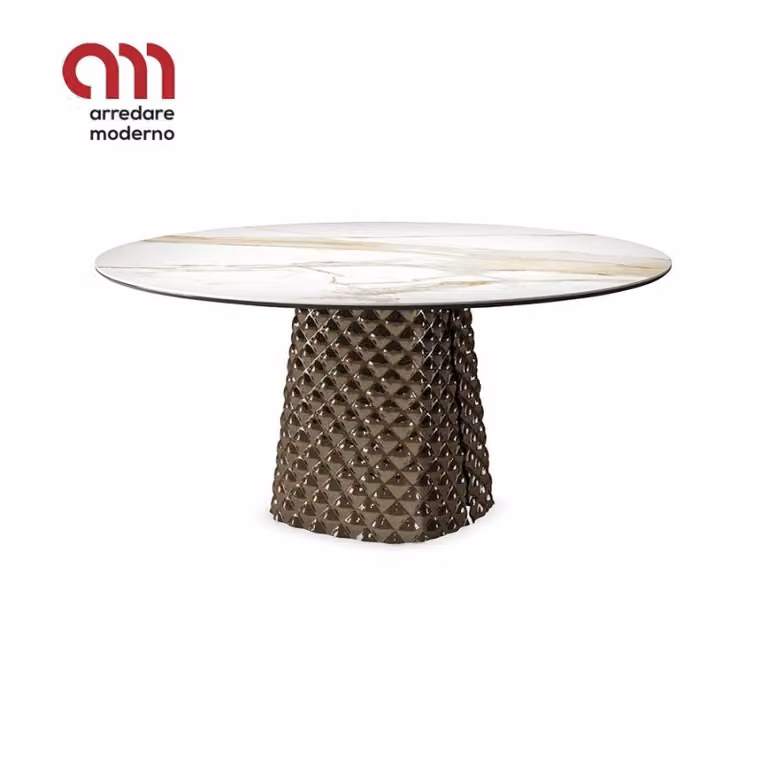 Tavolo Atrium Keramik Round Cattelan Italia rotondo
