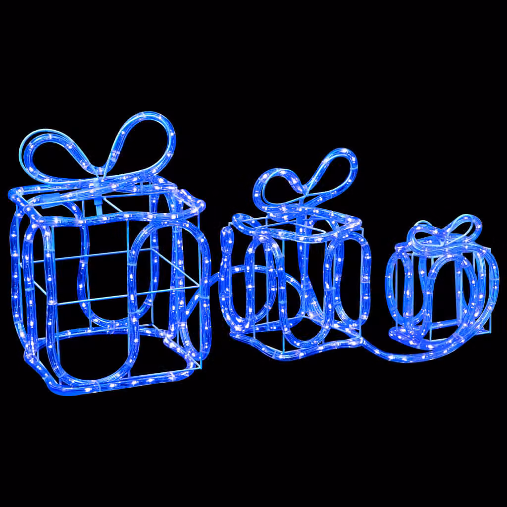 Scatole regalo per decorazioni natalizie con 180 LED per interni ed esterni