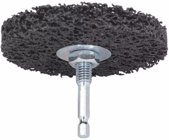 Strisce abrasive per smerigliatrici angolari, rimuovono vernice e ruggine, pulizia