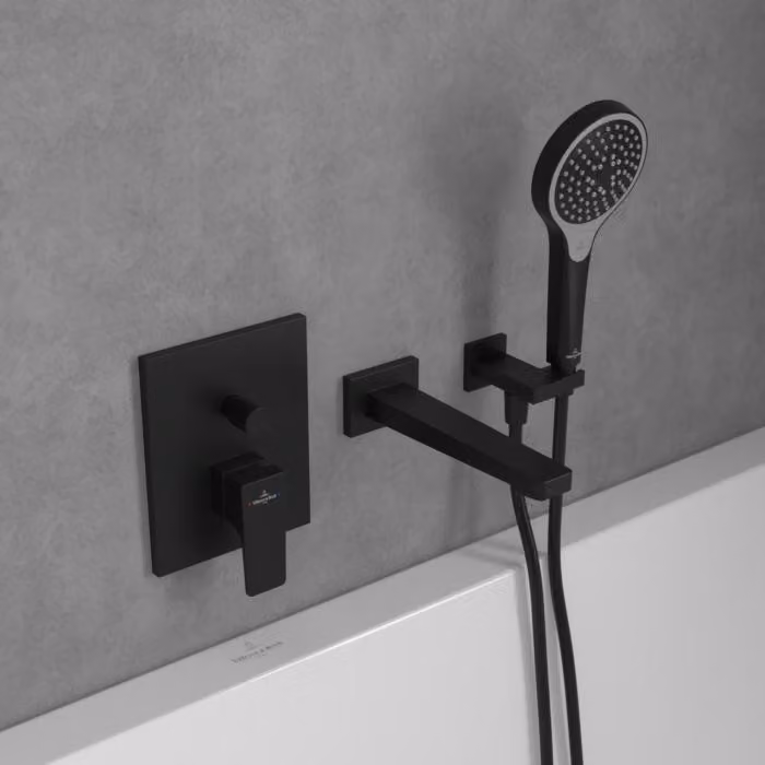 Villeroy & Boch TVS125003000K5 Braccio monocomando a scomparsa. Architettura