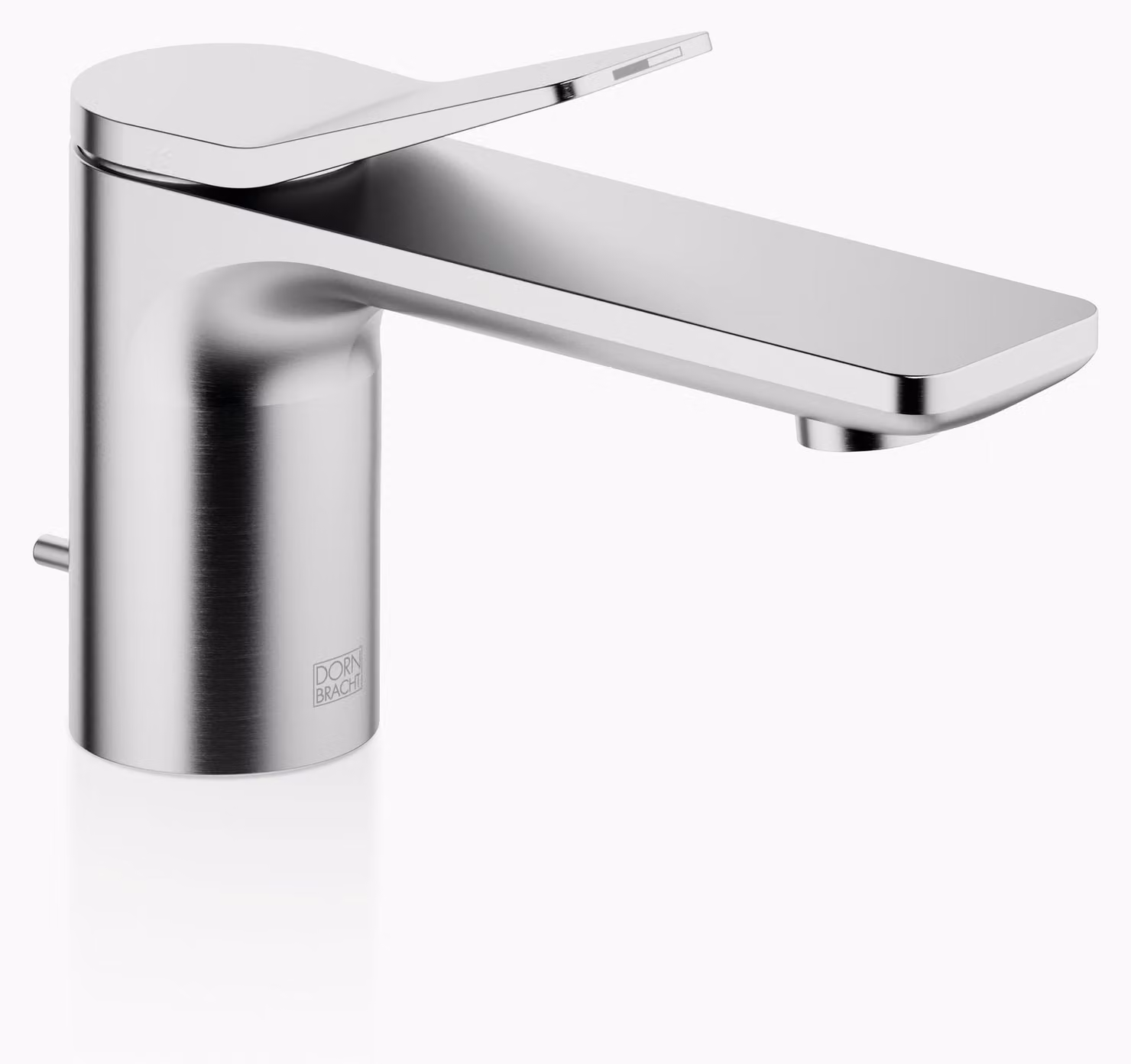 Dornbracht LISSÉ Mitigeur monocommandé pour lavabos avec garniture d'écoulement, saillie 130mm, 33500845-93, 33500845-93