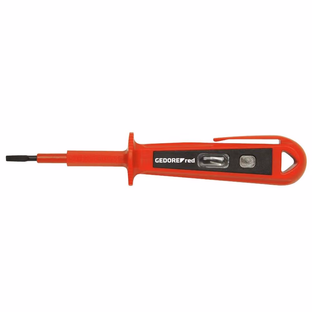 GEDORE rosso R38121312 Tester di fase max.250 V Slot 3 mm 135 mm, 3301419