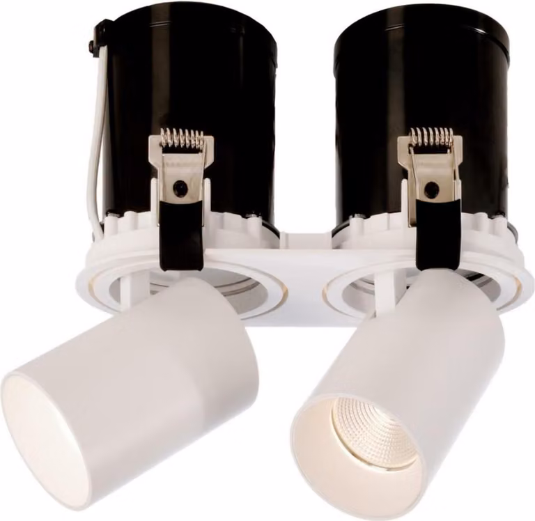 Light Impressions Deko-Light plafoniera da incasso Rigel Mini Roa Double 21-22V DC 22,00 W 3000 K 1390 lm 197 mm bianco 565313