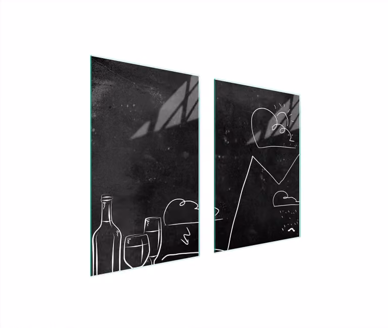 Pannello Di Protezione Per Cucina 65X52 Nero